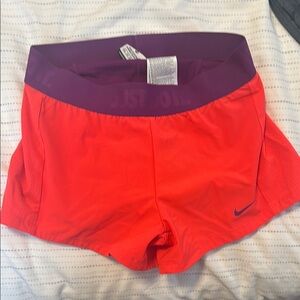 Nike Women's Red Running Shorts
